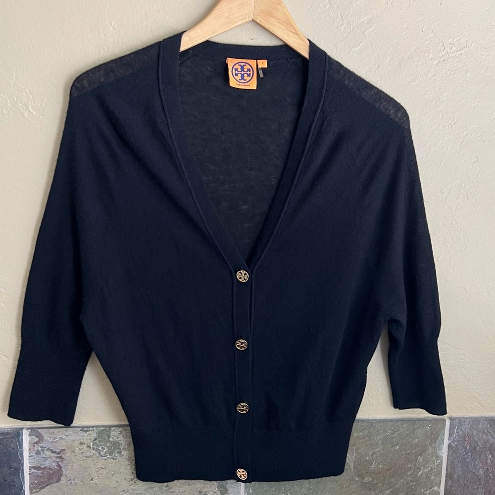 Tory Burch Cashmere Cardigan Size Small
